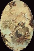 Giovanni Battista Tiepolo Miracle of the Holy House of Loreto oil
